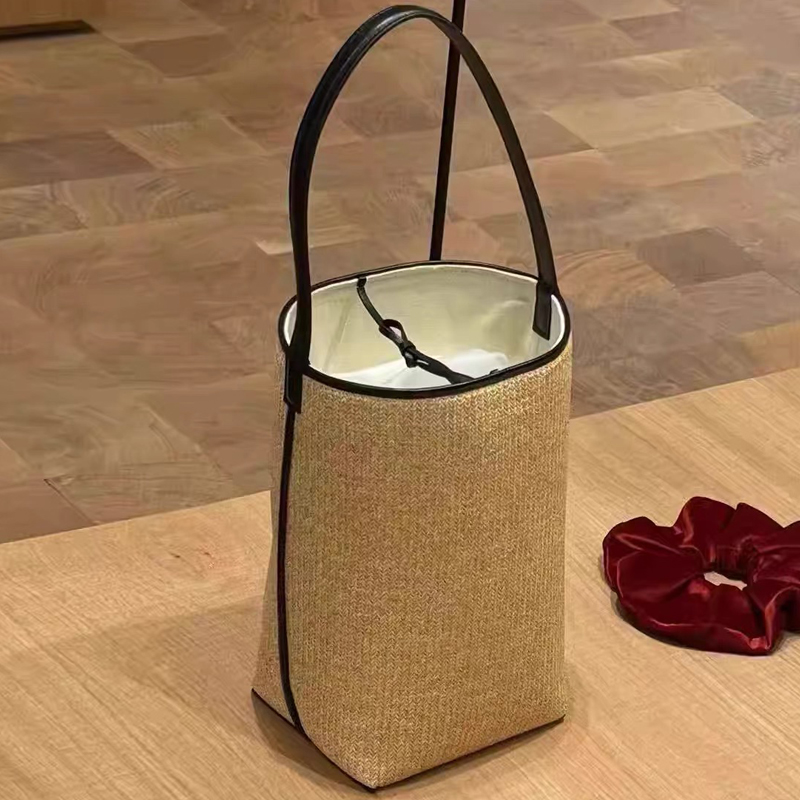 Women'S Raffia Bags - Tas Pantai Kecil Rajut Rafia Untuk