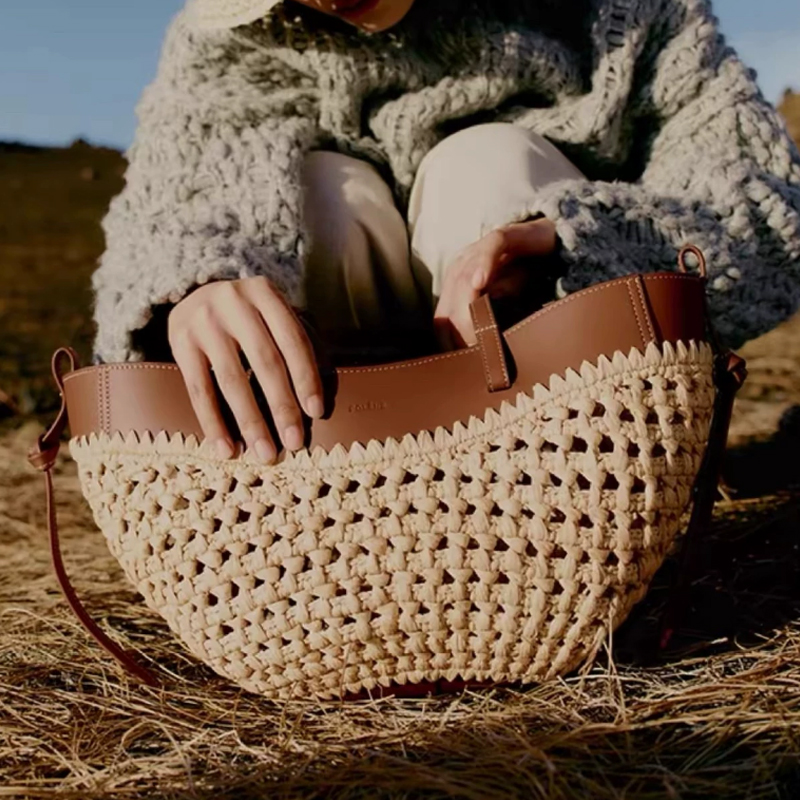 Women'S Raffia Bags - Tas Pantai Wanita 2026, Tas Jinjing