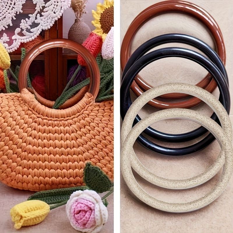 Circle Round Bag - Cincin Pegangan Tas Bulat dari Resin