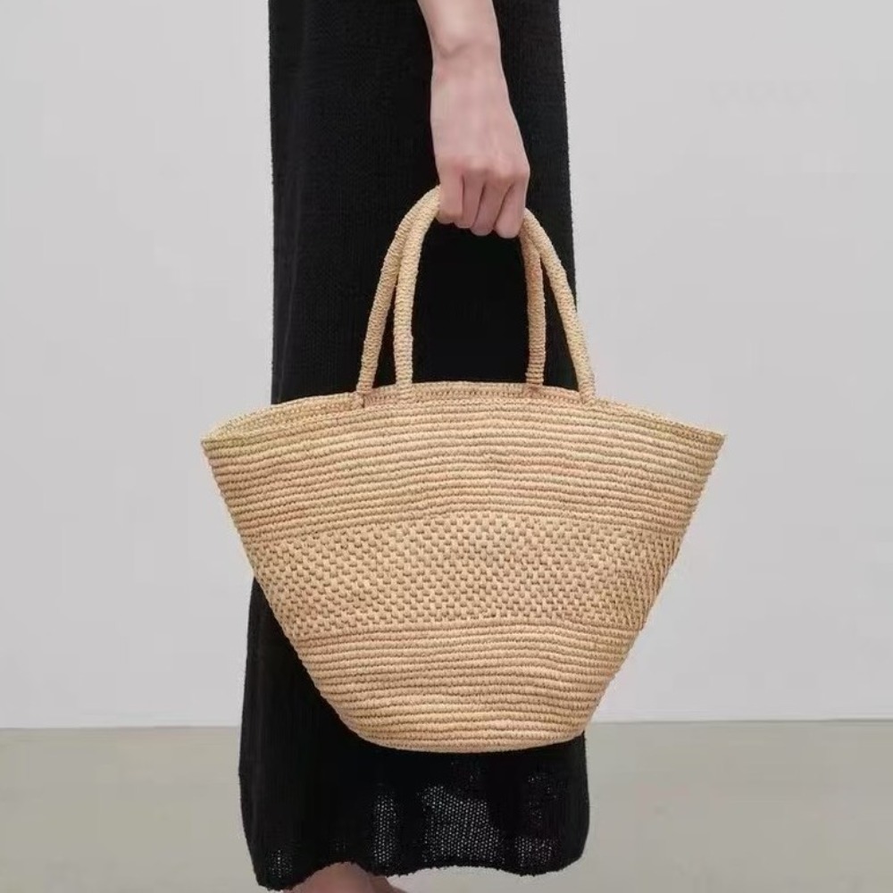 Women'S Raffia Bags - Tas Jerami Rafia Kapasitas Besar Tas