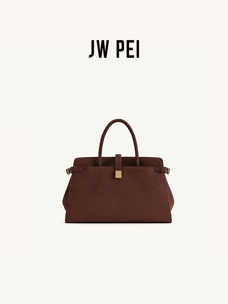 Women Bags Jw Pei - JW PEI Tas Tangan Suede Imitasi