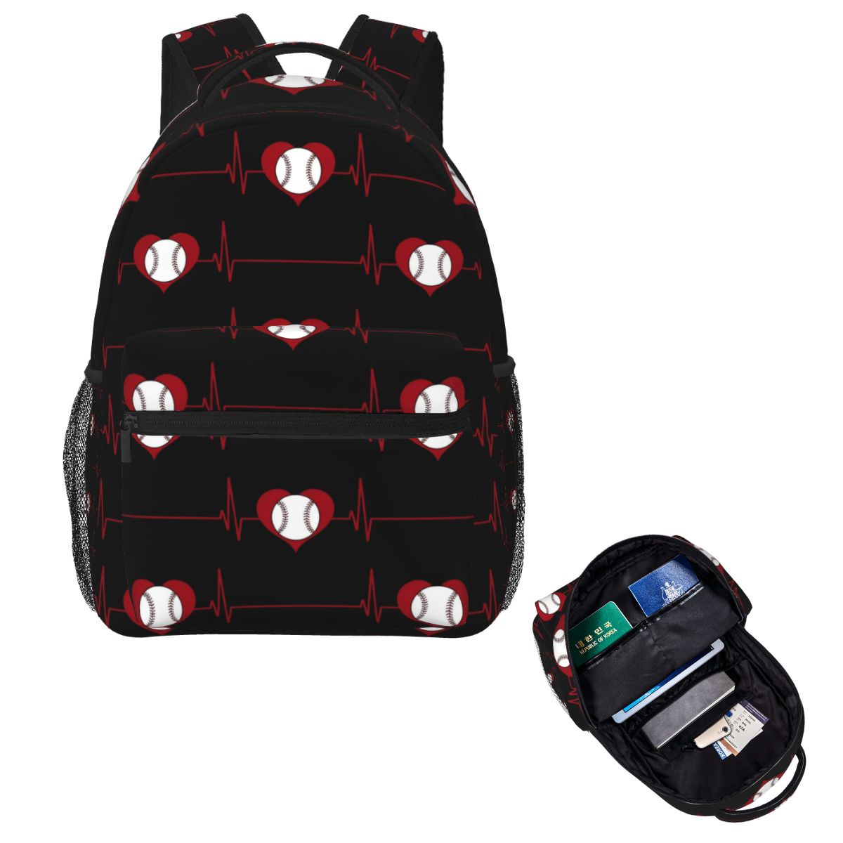 Women Bags Winners - Funny Baseball- Tas Ransel Pelajar Always