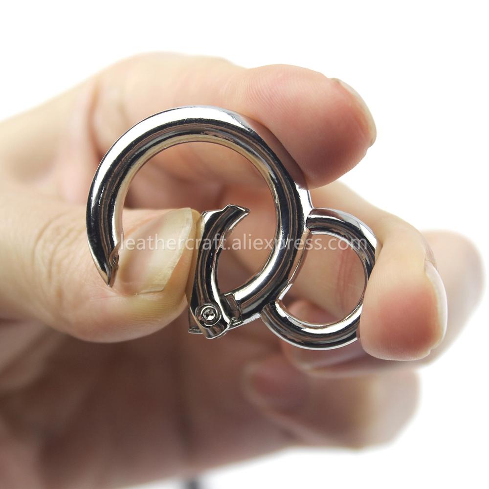 Logam Lingkaran Snap Hook Spri - Circle Round Bag ulasan dan harga