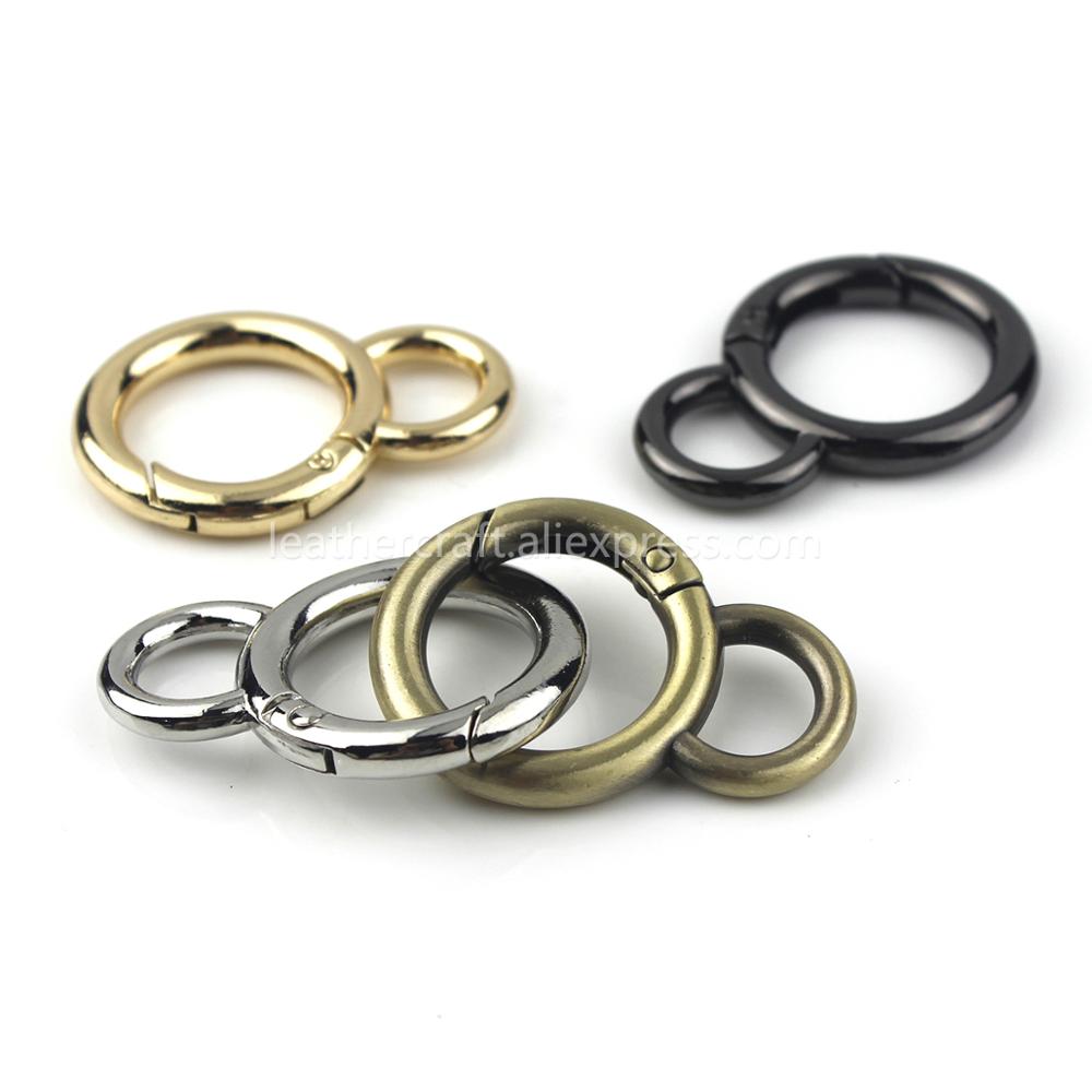 Logam Lingkaran Snap Hook Spri - Circle Round Bag ulasan dan harga
