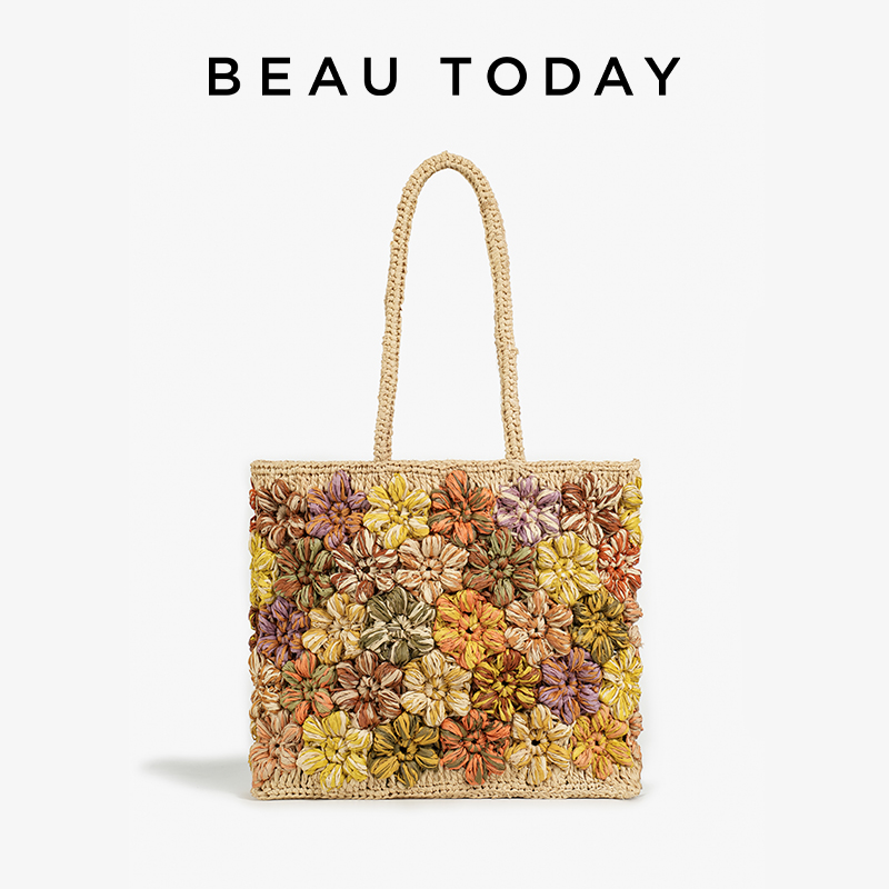 BEAUTODAY Tas Tote Wanita Rafi - Women'S Raffia Bags ulasan dan harga