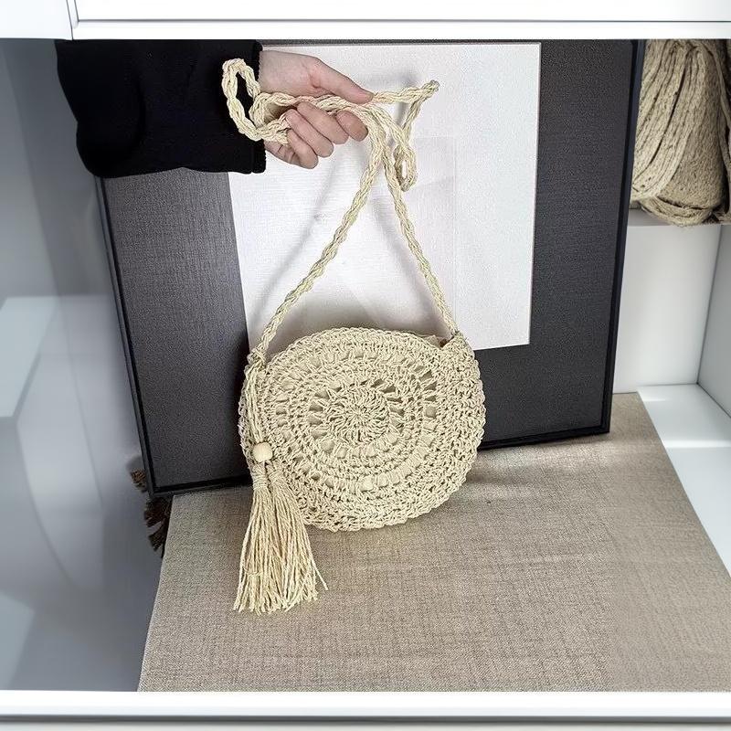 Tas Anyaman Bulat dari Rotan,  - Circle Round Bag ulasan dan harga