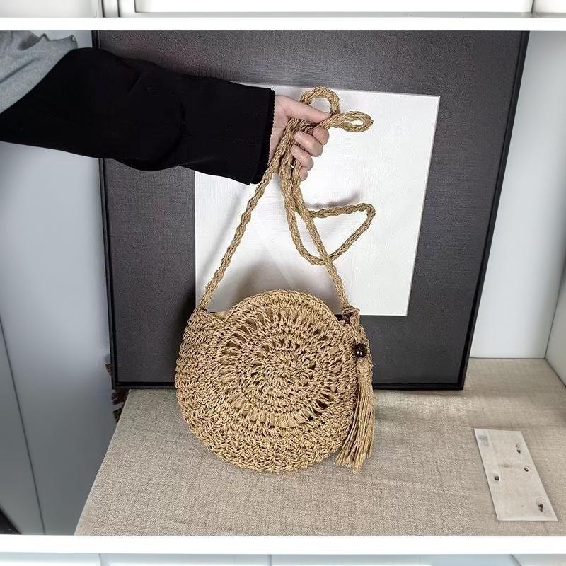 Tas Anyaman Bulat dari Rotan,  - Circle Round Bag ulasan dan harga