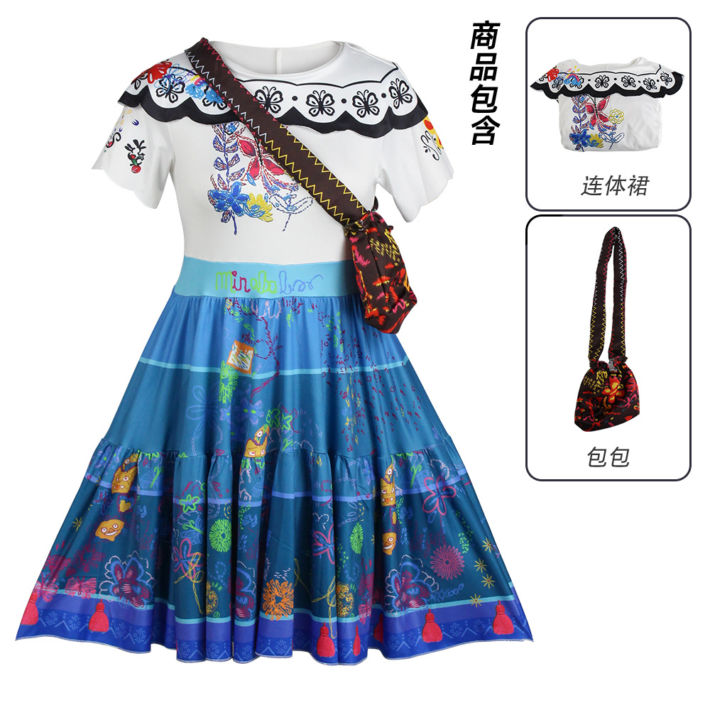 Gaun Putri Meksiko Kostum Cosp - Women Bags White ulasan dan harga