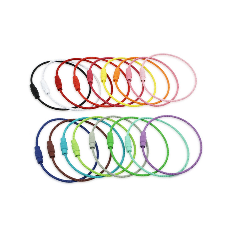 10 Buah Cincin Gantungan Kunci - Circle Round Bag ulasan dan harga