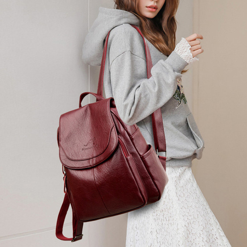 Tas ransel kulit lembut wanita - Women Bags White ulasan dan harga