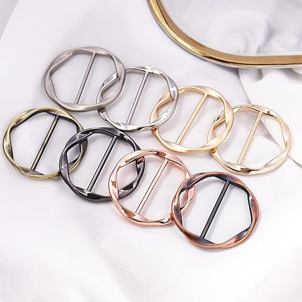 2 buah klip syal dan cincin t- - Circle Round Bag ulasan dan harga