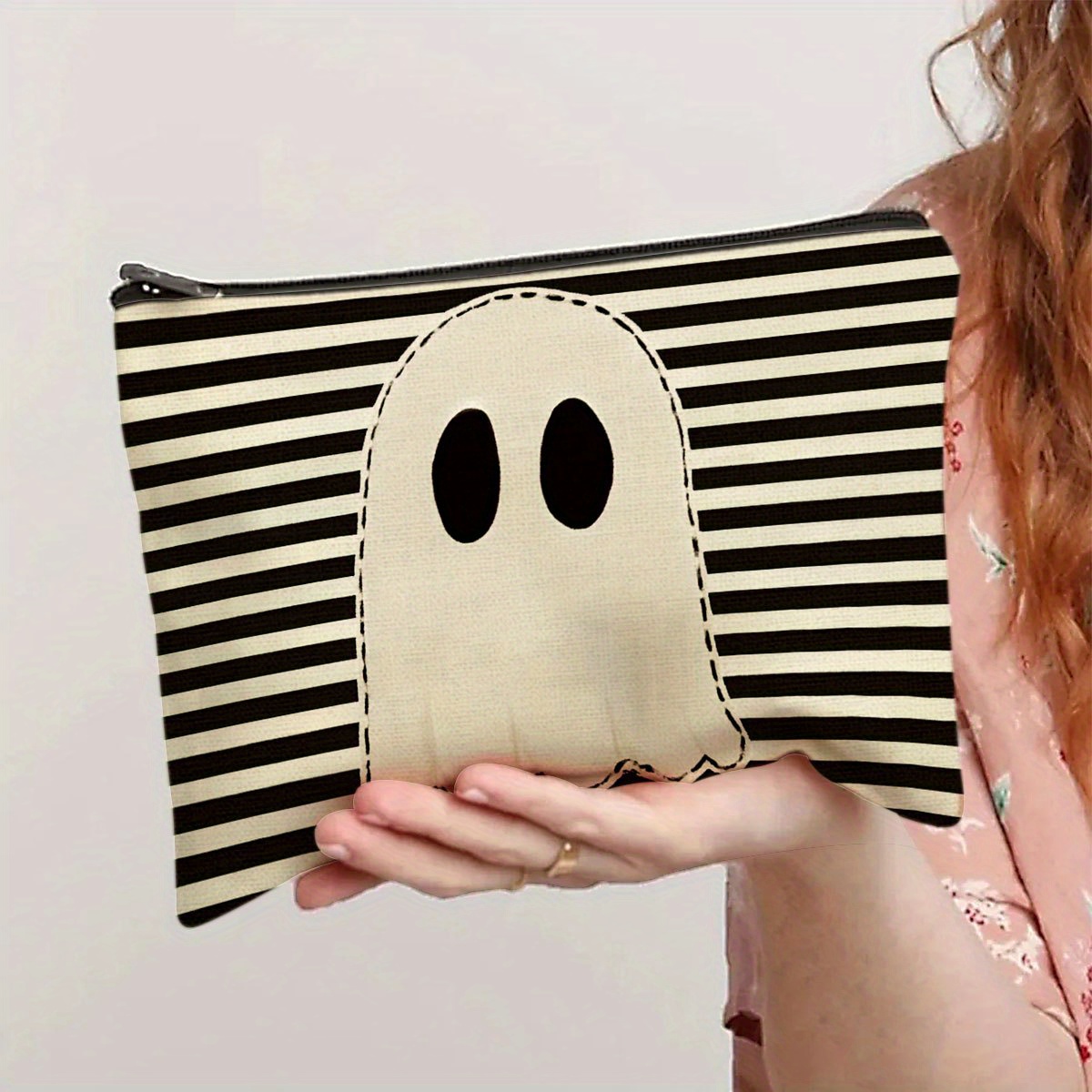 Tas rias dengan pola hantu ber - Women Bags White ulasan dan harga