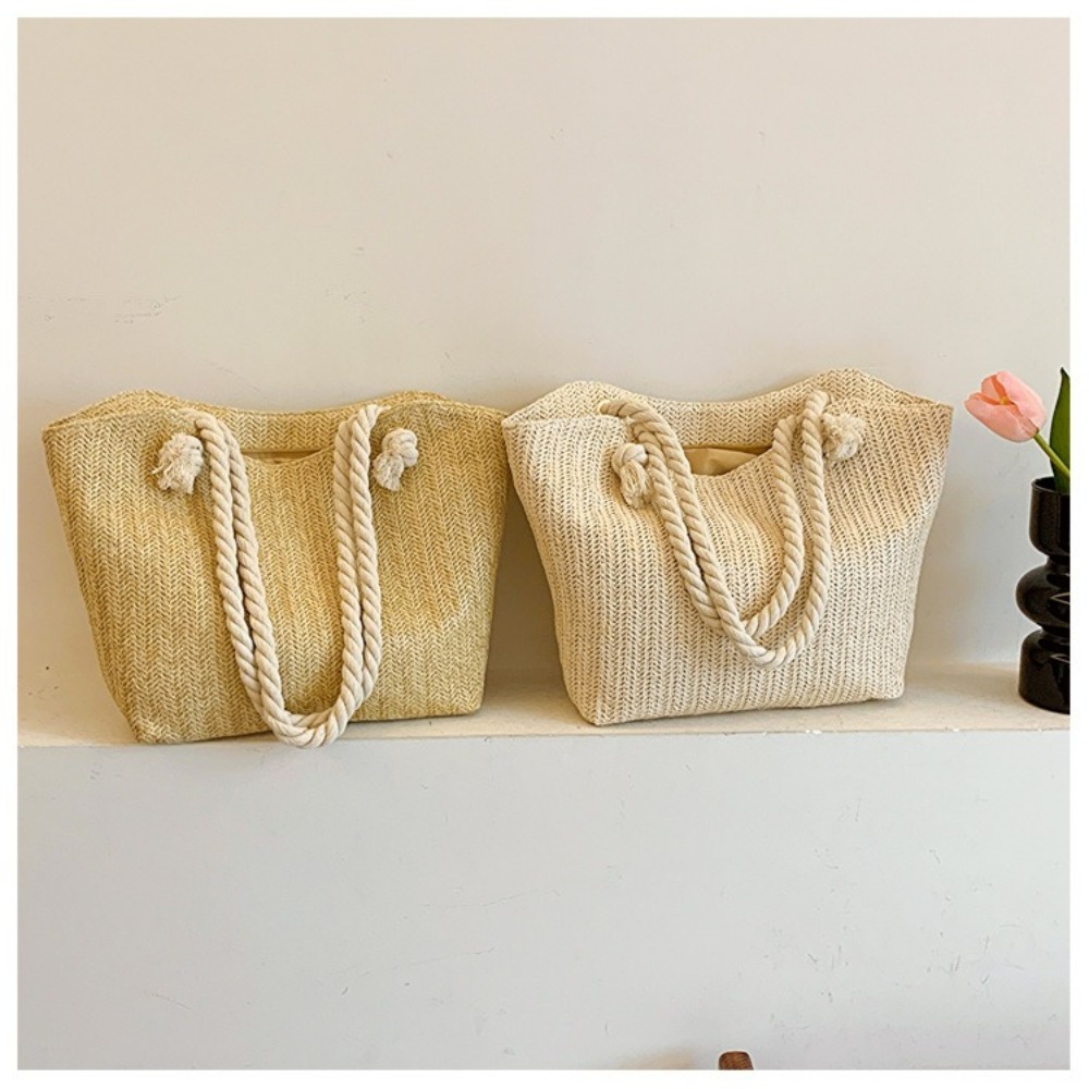 Tas Pantai Musim Panas Baru Ka - Women'S Raffia Bags ulasan dan harga