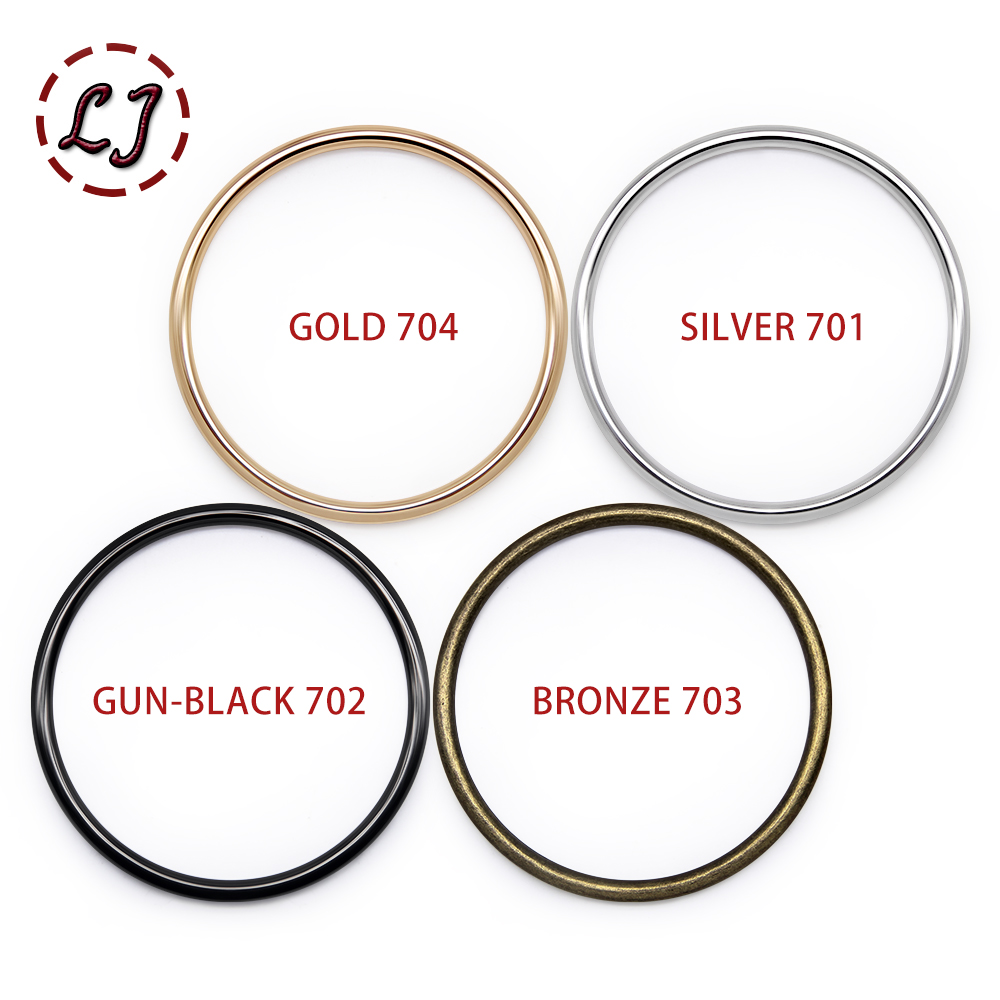 Baru 10 buah 58mm emas perungg - Circle Round Bag ulasan dan harga