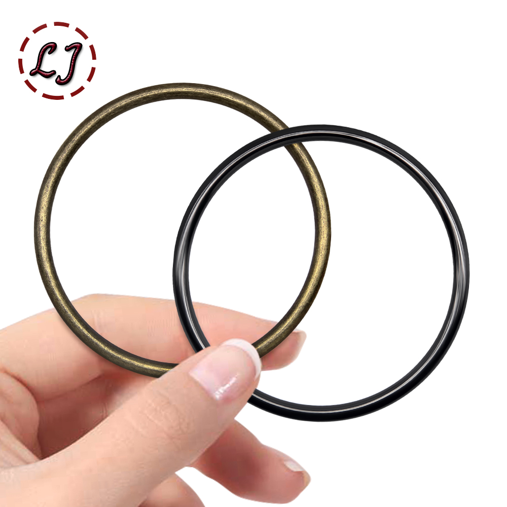 Baru 10 buah 58mm emas perungg - Circle Round Bag ulasan dan harga
