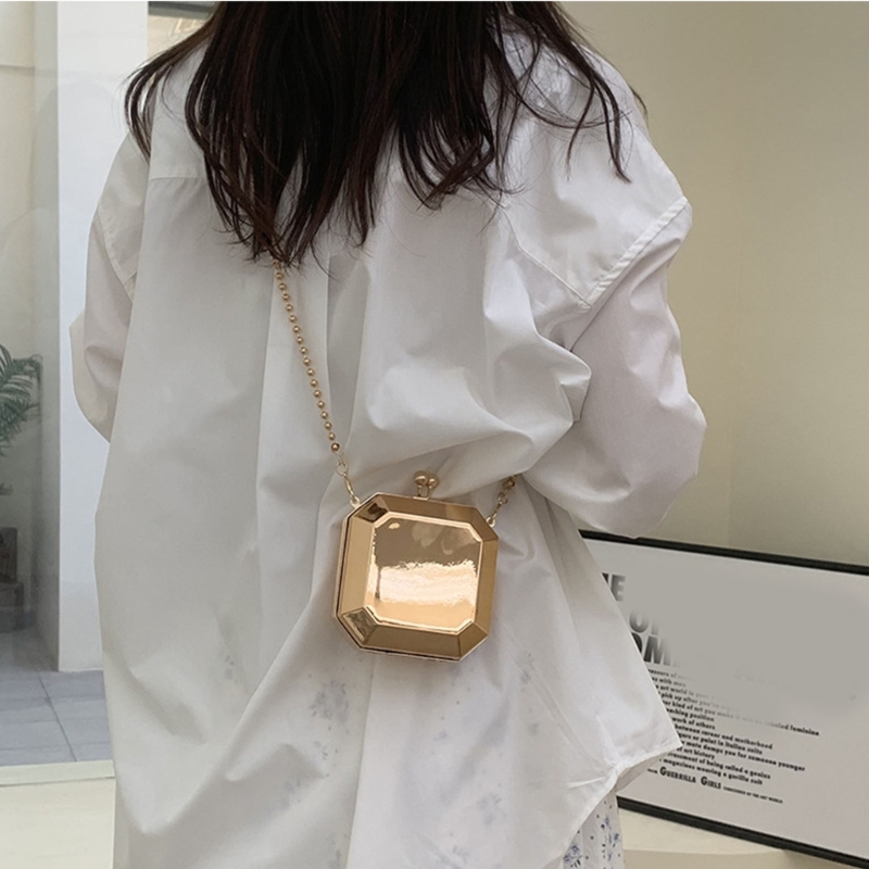 Tas Selempang Kotak PVC Kecil  - Women Bags Luxury ulasan dan harga