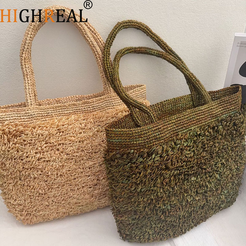 Tas Jerami Rafia Mewah Tas Bah - Women'S Raffia Bags ulasan dan harga