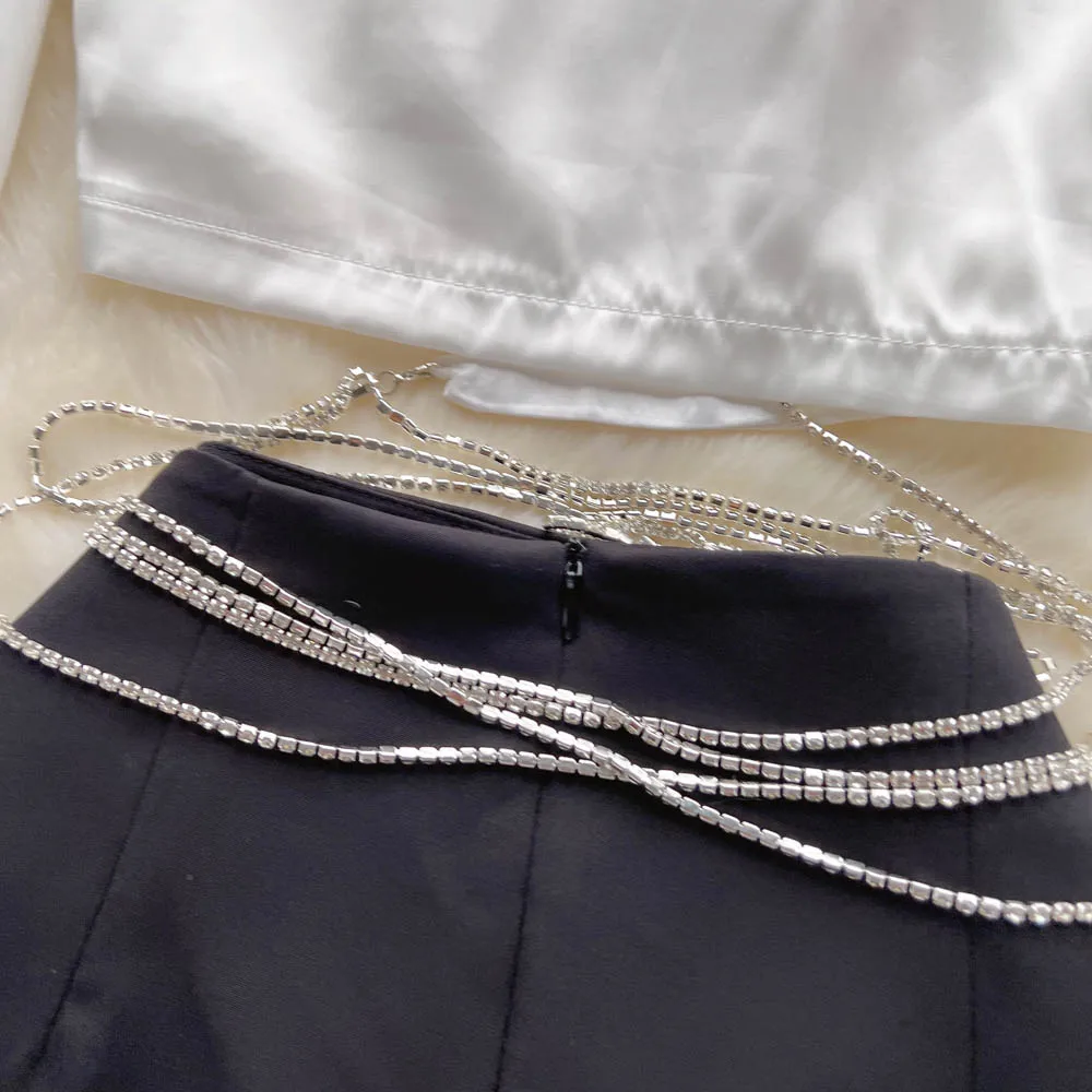Set Pakaian 2 Potong Fashionab - Women Bags White ulasan dan harga