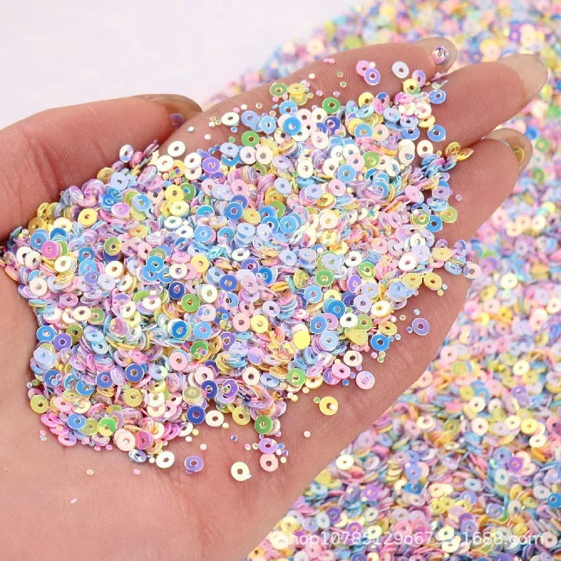 2mm 3mm 4mm Laser Hologram pay - Circle Round Bag ulasan dan harga
