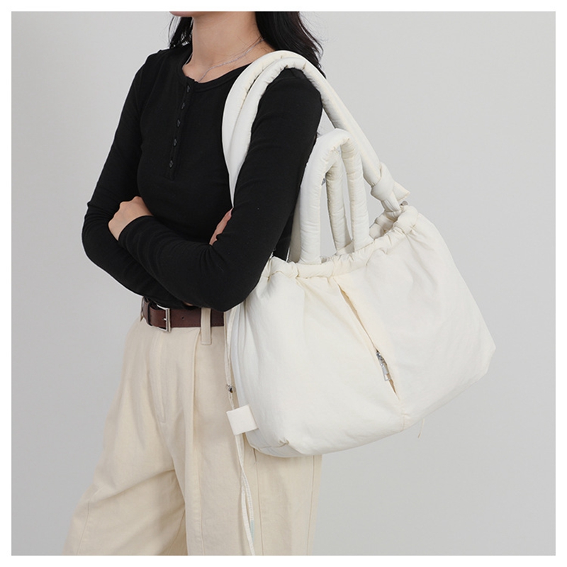 Tas bahu tunggal wanita, tas T - Women Bags White ulasan dan harga