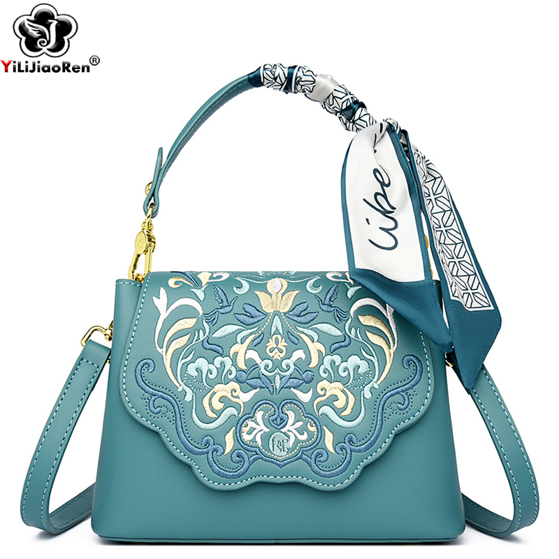 Tas bahu wanita bordir modis d - Women Bags Collection ulasan dan harga